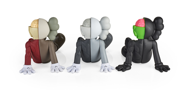 KAWS, ‘Three Resting Place Companions (black, red, and grey)’, 2012/2013, Rago/Wright