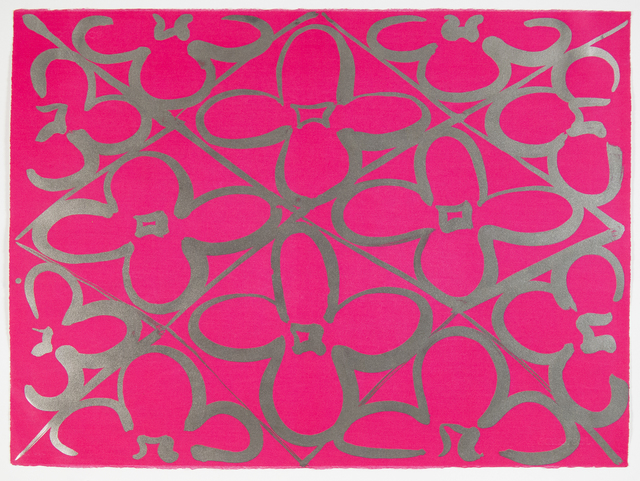Judy Ledgerwood, ‘Chromatic Patterns After the Graham Foundation - Pink’, 2014, Manneken Press