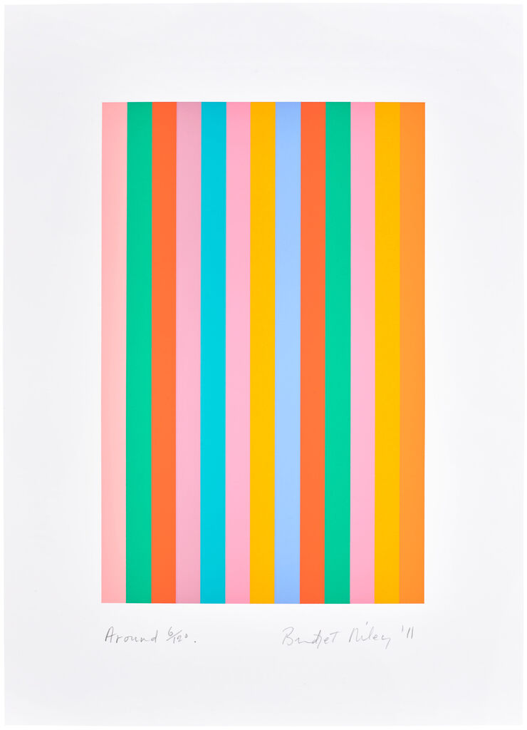 Bridget Riley - Around (S. 78, T. & G. 78)