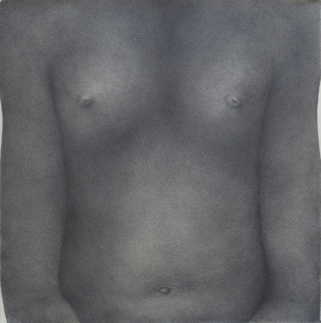 Diana Quinby, ‘Torse III’, 2020, Drawing, Collage or other Work on Paper, Crayon graphite sur papier, Galerie Arnaud Lefebvre