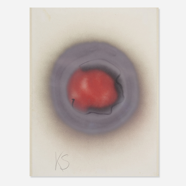 Kimber Smith, ‘Untitled’, 1967, Drawing, Collage or other Work on Paper, Spray enamel on paper, Rago/Wright