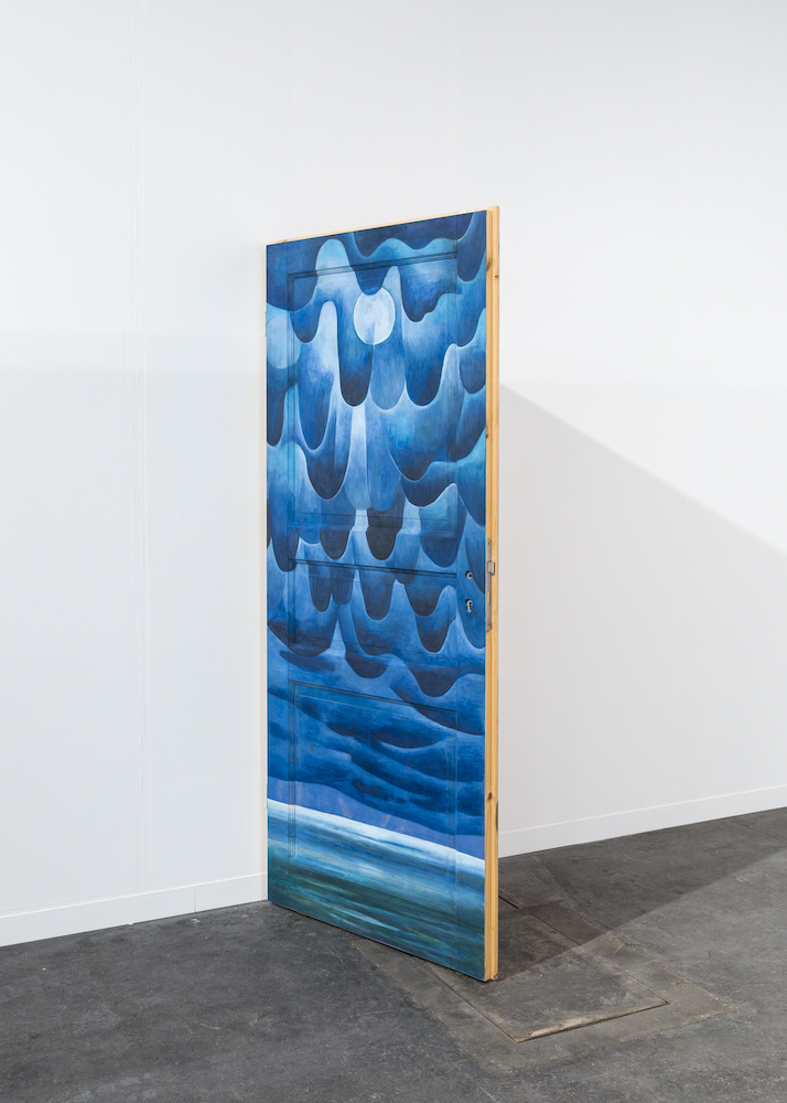 Untitled, 2017
Gouache and watercolor on wooden door
198,5 x 86 cm Untitled, 2017
Gouache and watercolor on wooden door
198,5 x 86 cm
