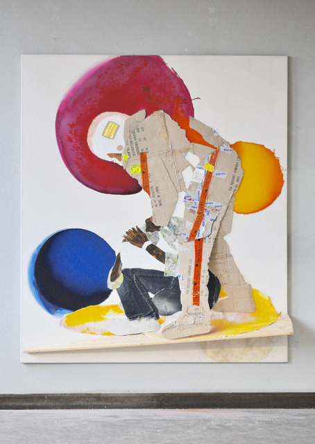 Maurice Thomassen, ‘Feuilleton : Protest’, 2015, Mixed Media, Mixed media on canvas, NL=US Art