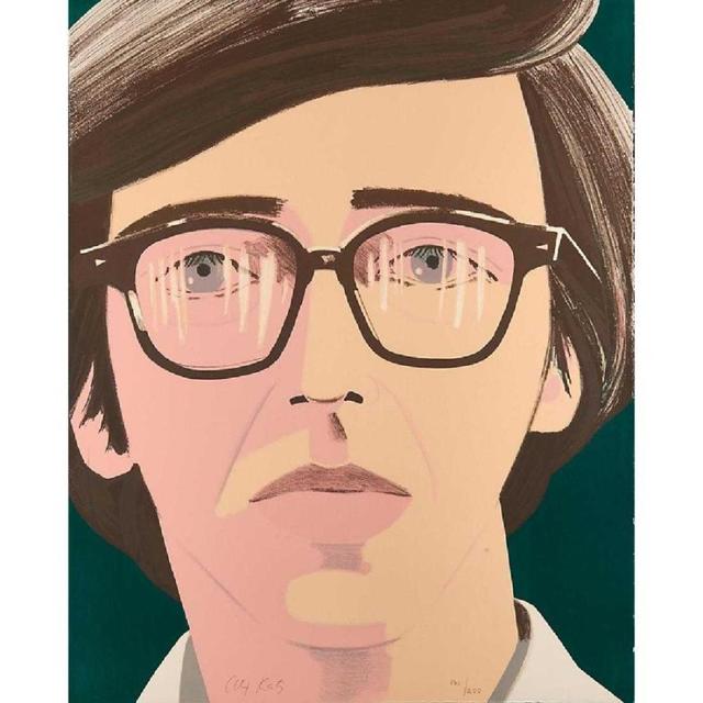 Alex Katz, ‘Portrait of a poet: Kenneth Koch’, 1970, Kunzt Gallery