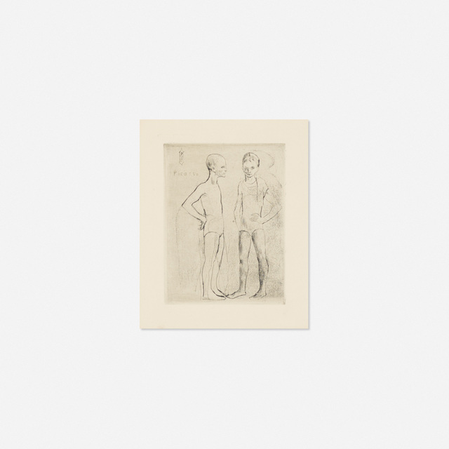 Pablo Picasso, ‘Les Deux Saltimbanques from La Suite des Saltimbanques’, 1905, Rago/Wright