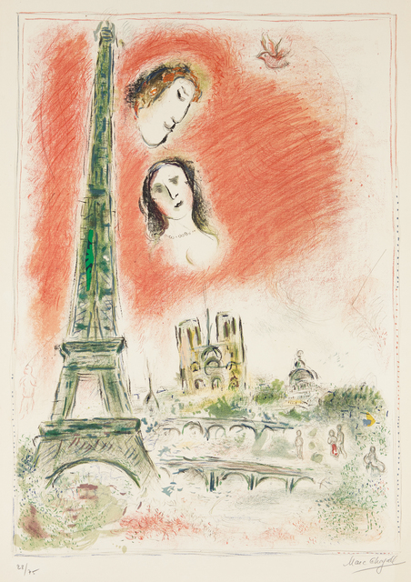 Marc Chagall, ‘Le rêve de Paris (The Dream of Paris)’, 1969-1970, Phillips