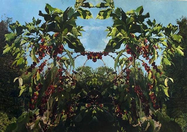 George Mead Moore, ‘Café Bazar’, 2015, Painting, Oleo/lino, Galería Quetzalli