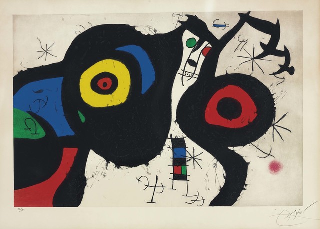 Joan Miró, ‘Les Deux Amis’, 1969, Christie's