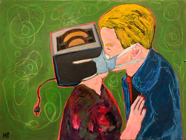 Morrison Pierce, ‘Toaster Fuckers’, 2021, Painting, Acrylic on canvas, McVarish Gallery