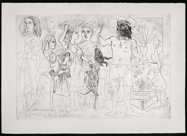 Pablo Picasso, ‘Paris, 14 Juillet 42 - L'Homme au mouton’, 1942, John Szoke