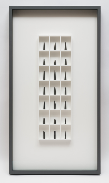 Paul Fry, ‘21 pieces of graphite (the edge of silence)’, 2019, bo.lee gallery