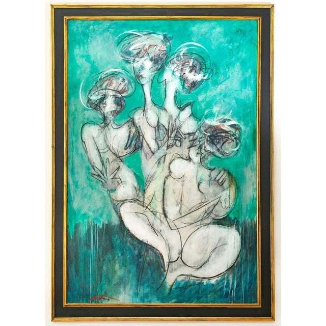 Matthew 1930 Carone, ‘Untitled’, 1995, Painting, Canvas, Oil Paint, Lions Gallery