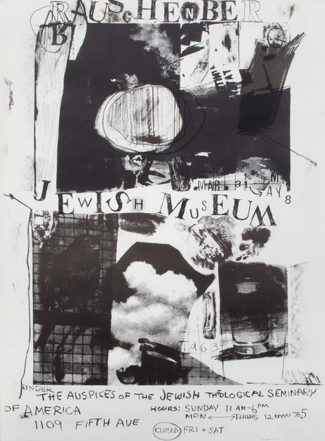 Robert Rauschenberg, ‘Jewish Museum’, 1963, Julien's Auctions