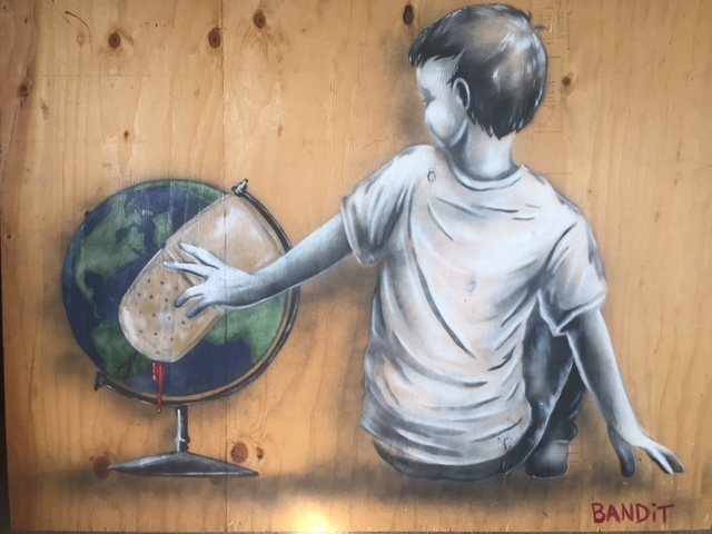 Bandit, ‘Hurt World’, 2016, Street Art for ACLU: Benefit Auction 2017