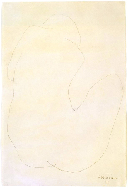 Eduardo Chillida, ‘Untitled’, 1949, Drawing, Collage or other Work on Paper, Pencil on paper, Galeria Senda