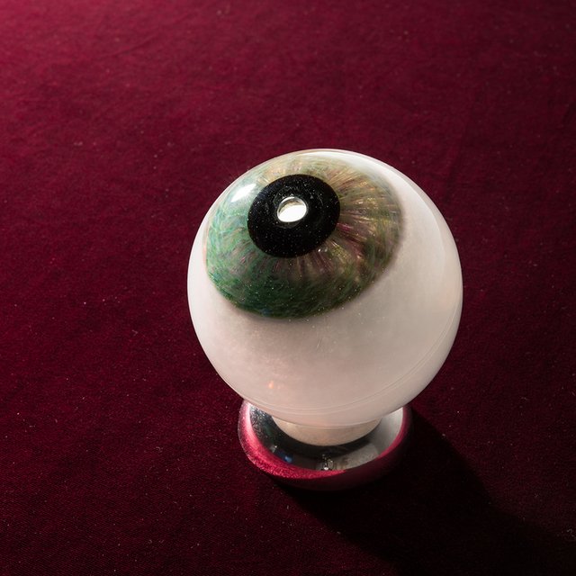 Kenji Sugiyama, ‘Institute of Intimate Museums The Third Eye (eye ball) ’, 2015, Sculpture, Mixed media(picture of past works, paper, mirror, glass), Standing Pine