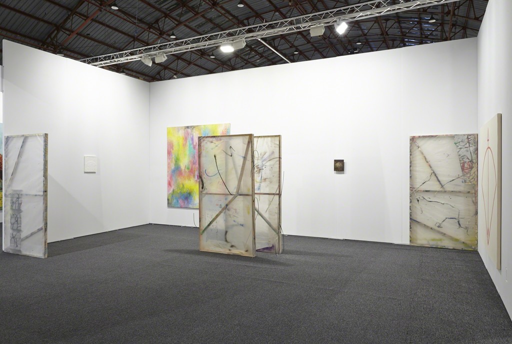 Exhibition view ALAC - Art Los Angeles Contemporary 2015. Galerie Valentin, Paris. With: Jean-Baptiste Bernadet, Antoine Donzeaud, Stephen Felton, Laurent Grasso, Anne Neukamp. © Rachael Porter / Courtesy of the artists and Valentin, Paris. Exhibition view ALAC - Art Los Angeles Contemporary 2015. Galerie Valentin, Paris. With: Jean-Baptiste Bernadet, Antoine Donzeaud, Stephen Felton, Laurent Grasso, Anne Neukamp. © Rachael Porter / Courtesy of the artists and Valentin, Paris.