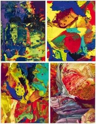Gerhard Richter - “Aladin, “Bagdad”, “Bagdad”, “Ifrit” (P 8–11)