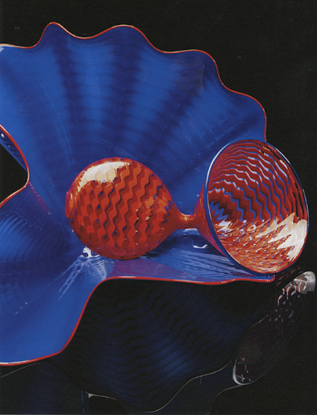 Dale Chihuly, ‘Lapis Persian Pair’, 1978, David Barnett Gallery