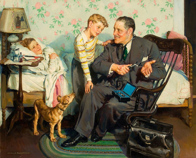 Harold Anderson, ‘The Doctor’, The Illustrated Gallery