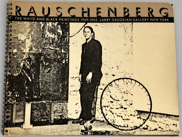 Robert Rauschenberg, ‘Vintage Robert Rauschenberg exhibition catalog (Gagosian 1986)’, 1986, Lot 180