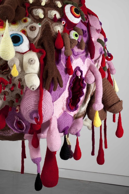 Gil Yefman, ‘Tumtum’, 2012, Sculpture, Knitting, Faraday cage, sound, Ronald Feldman Gallery