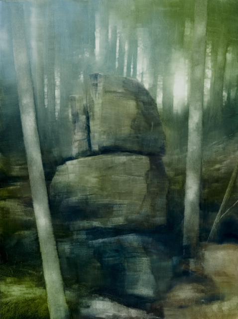 Peter Brooke, ‘Mortise’, 2013, Painting, Oil on panel, Gallery NAGA