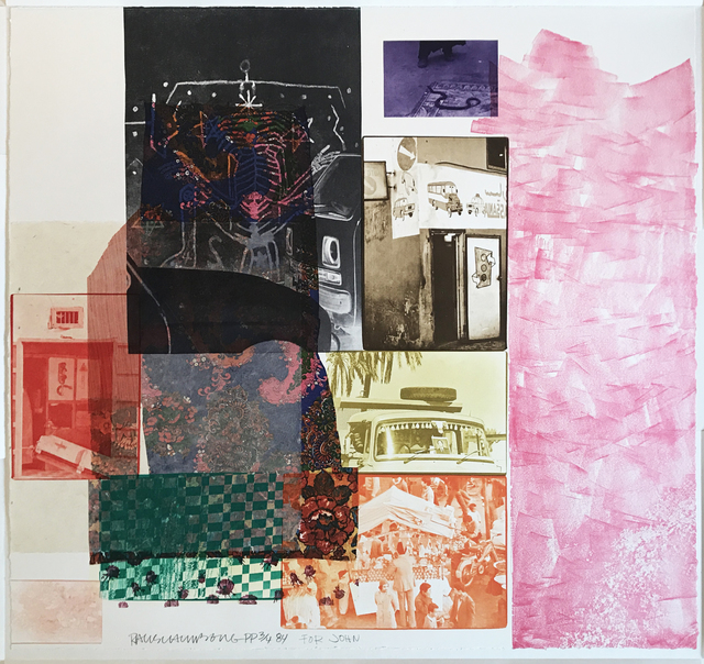 Robert Rauschenberg, ‘Glint’, 1984, Eckert Fine Art