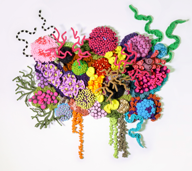 Mulyana, ‘Harmony 4’, 2020, Textile Arts, Yarn, dacron, cable wire, plastic net, Sapar Contemporary