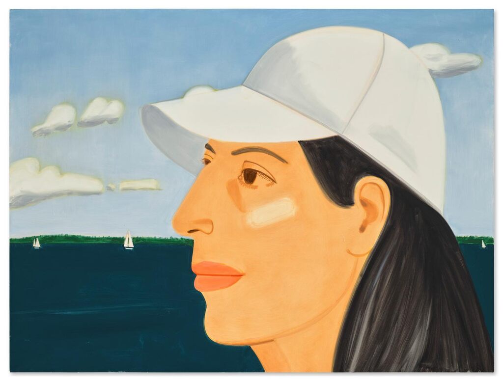 Alex Katz - Ada in Baseball Cap