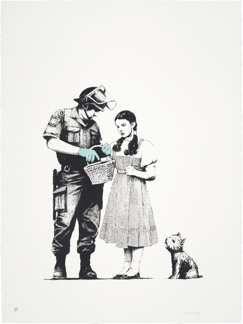 Banksy, ‘Stop & Search’, 2007, Phillips