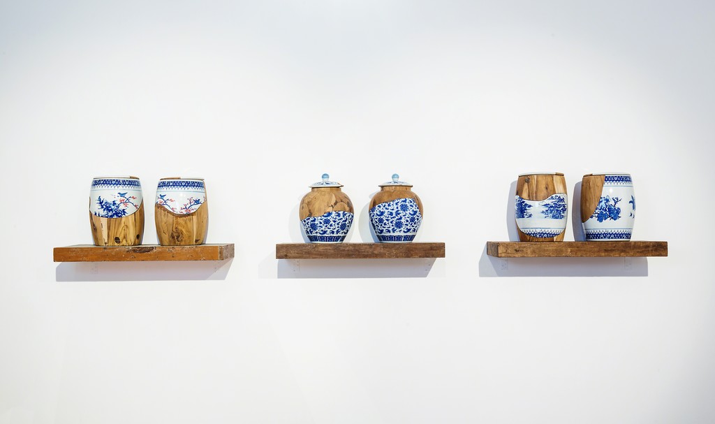 Sudarshan Shetty, A Song, A Story & The Empty Vessel at Leila Heller Gallery Dubai
Recycled teak wood and found ceramics Sudarshan Shetty, A Song, A Story & The Empty Vessel at Leila Heller Gallery Dubai
Recycled teak wood and found ceramics