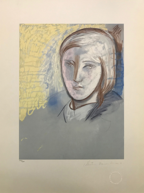 Pablo Picasso, ‘PORTRAIT OF MARIE-THERESE WALTER’, 1979-1982, Reproduction, LITHOGRAPH ON ARCHES PAPER, Gallery Art