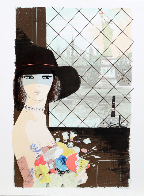 Charles Levier, ‘Miss Liberty’, ca. 1980, Print, Lithograph, RoGallery