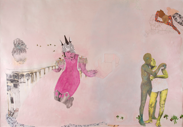 Ruby Onyinyechi Amanze, ‘there is abundance’, Drawing, Collage or other Work on Paper, Ink, graphite, photo transfers and coloured pencil on paper, Strauss & Co