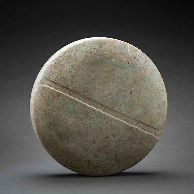 Unknown Bactrian, ‘Bactria-Margiana Stone Disc Idol’, 3000 BC to 1500 BC, Barakat Gallery