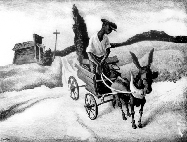 , 'Lonesome Road,' 1938, Kiechel Fine Art