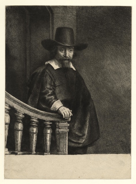 Rembrandt van Rijn, ‘Ephraim Bonus, Jewish physician 1647’, 1647, Harris Schrank Fine Prints