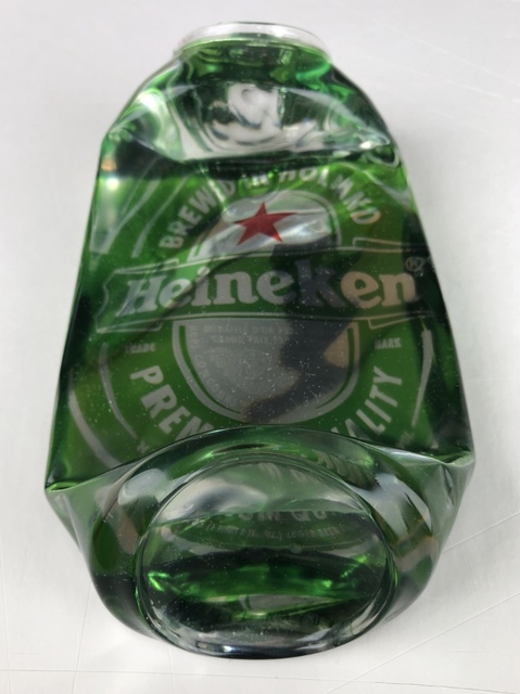 Chris Bakay, ‘Heineken Can’, 2019, Sculpture, UV Stable Resin, Silkscreen, Mylar, Fabrik Projects Gallery