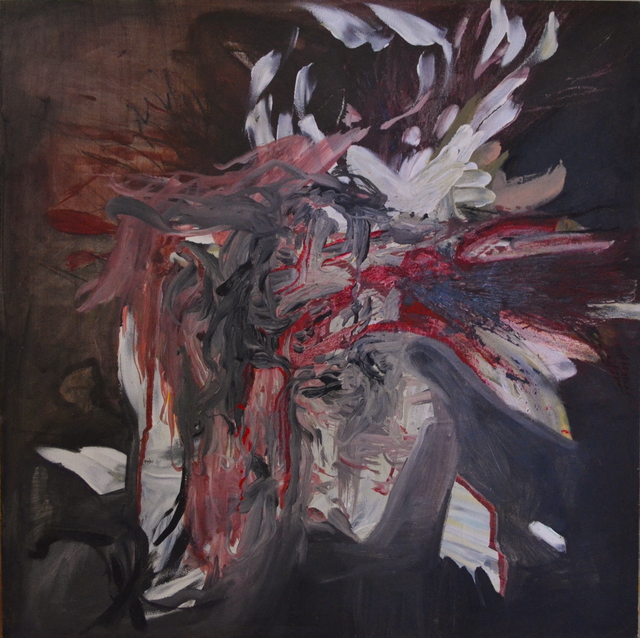 Emma C. Aspeling, ‘Fake euphoria’, 2019, Painting, Mixed media on board, 99 Loop Gallery