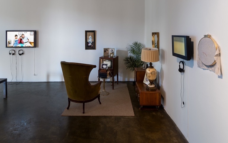 Image courtesy of Smack Mellon. Photo by Etienne Frossard. Installation view. Image courtesy of Smack Mellon. Photo by Etienne Frossard. Installation view.