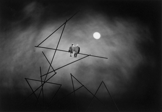 Gilbert Garcin, ‘Nocturne (D'après Paul Klee) - Nocturne (after Paul Klee)’, 2004, Photography, Gelatin silver print, Stephen Bulger Gallery