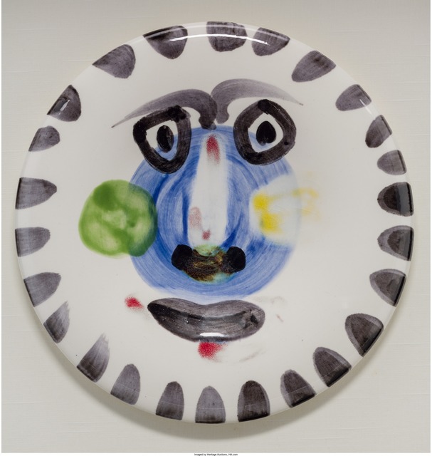Pablo Picasso, ‘Visage no. 202’, 1963, Other, Painted and glazed ceramic, Heritage Auctions