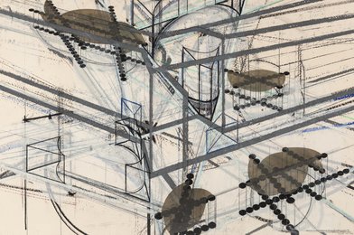 Drawing Interruptions: Blocked Structures #6 (Combined in 2 Perspectives)