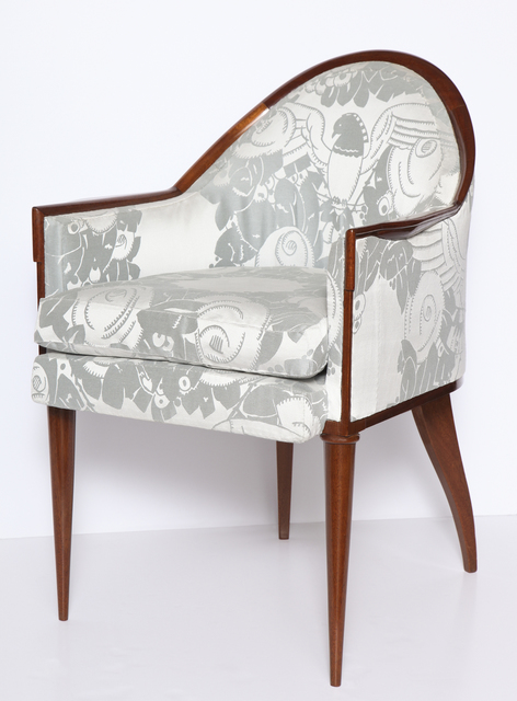 Jacques-Emile Ruhlmann, ‘Fauteuil Guinde Early Art Deco Armchair’, 1924-1925, Maison Gerard