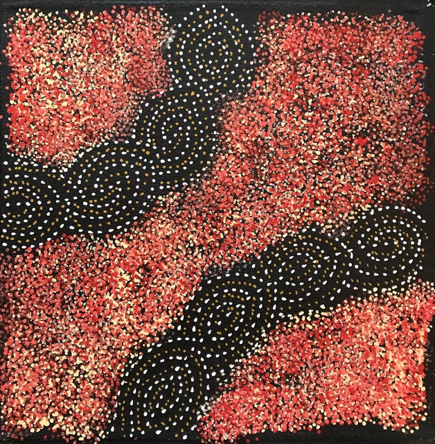 Gracie Morton, ‘Mountain Devil Lizard’, Painting, Acrylic on Belgian Linen, Wentworth Galleries