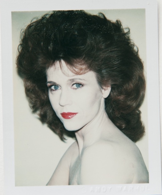 Andy Warhol, ‘Andy Warhol, Polaroid Portrait of Jane Fonda’, 1982, Hedges Projects