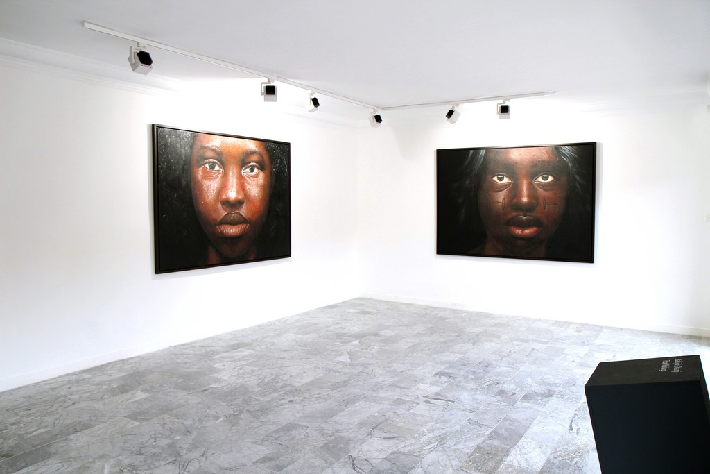 Installation shot | Babajide Olatunji - Tribal Markings | TAFETA projects, Lagos Installation shot | Babajide Olatunji - Tribal Markings | TAFETA projects, Lagos