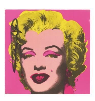 Andy Warhol - Marilyn Monroe (small Invitation Card)