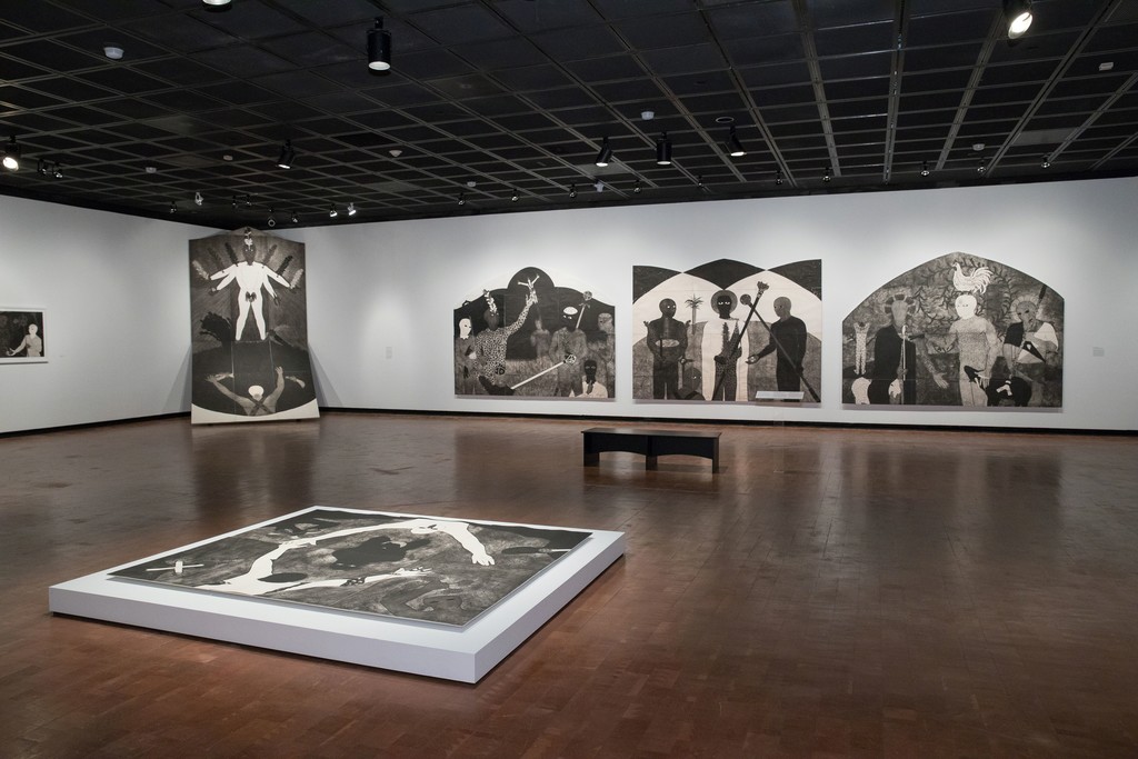 "Nkame: A Retrospective of Cuban Printmaker Belkis Ayón," October 2, 2016–February 12, 2017 Fowler Museum at UCLA Photos © Reed Hutchinson "Nkame: A Retrospective of Cuban Printmaker Belkis Ayón," October 2, 2016–February 12, 2017 Fowler Museum at UCLA Photos © Reed Hutchinson